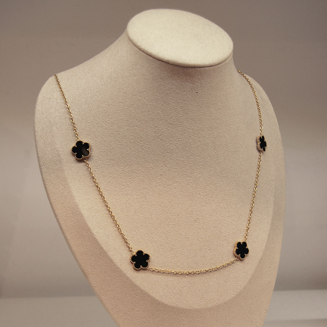 Collana quadrifoglio