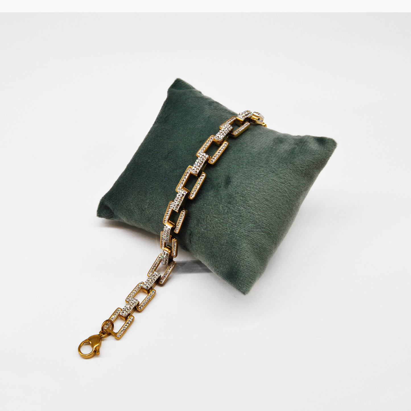 Bracciale Catena Strass