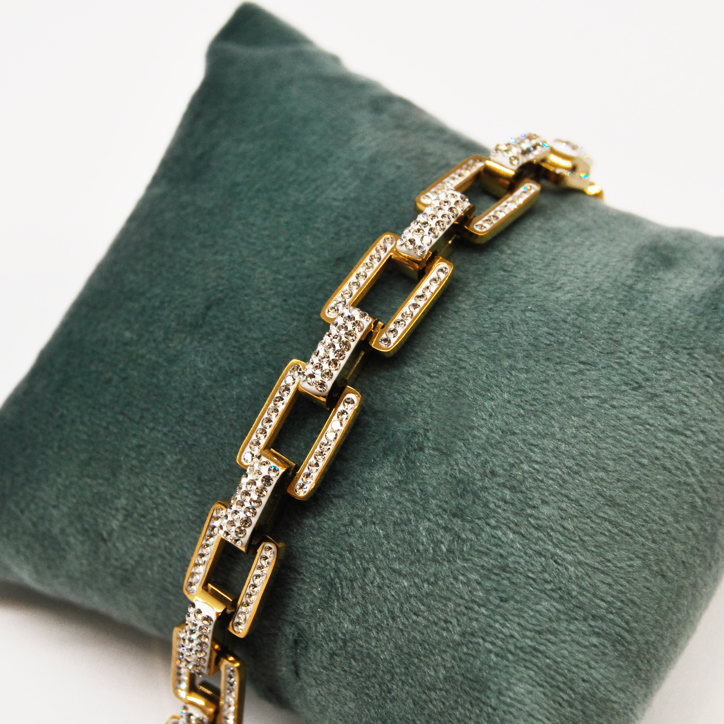 Bracciale Catena Strass