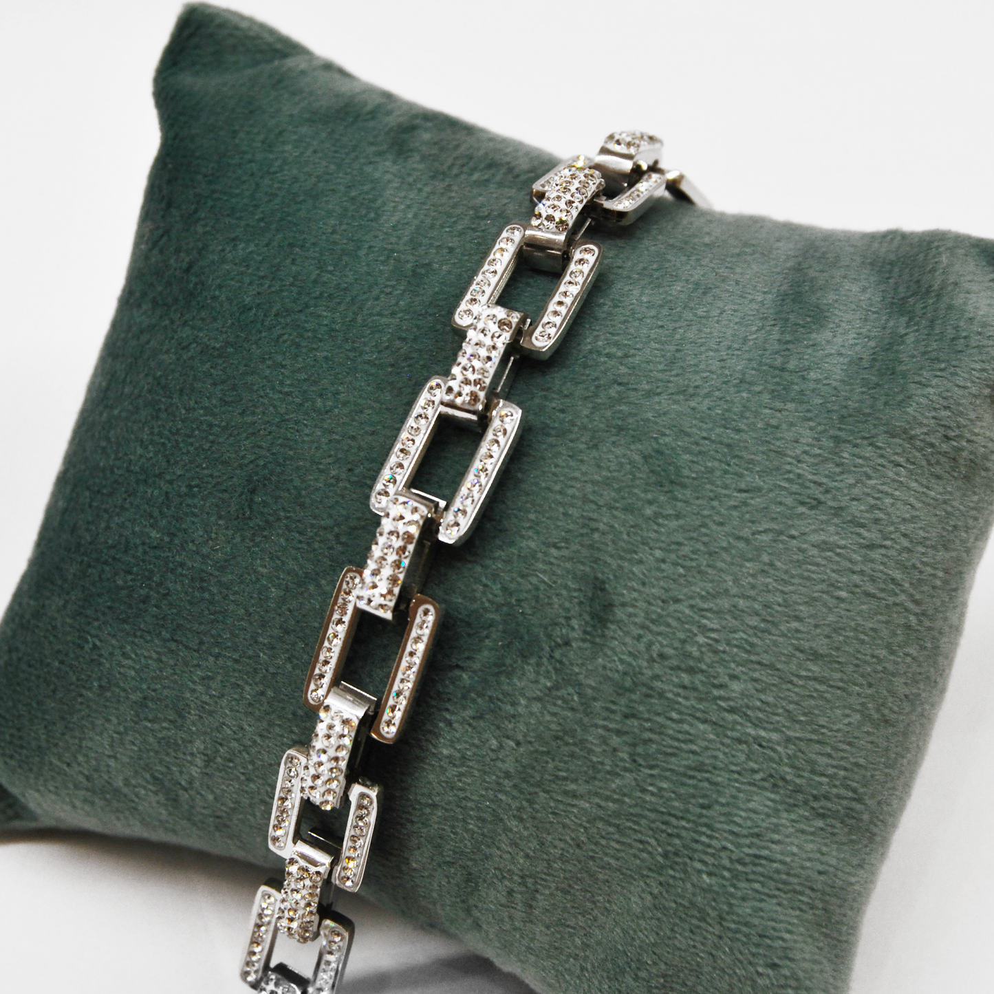 Bracciale Catena Strass