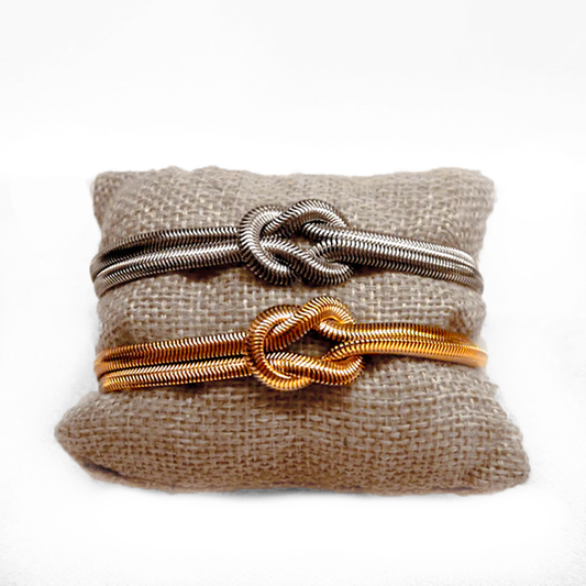 Bracciale doppio nodo