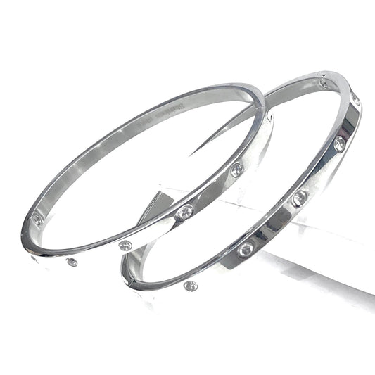 Bracciale Love-inspired zirconi