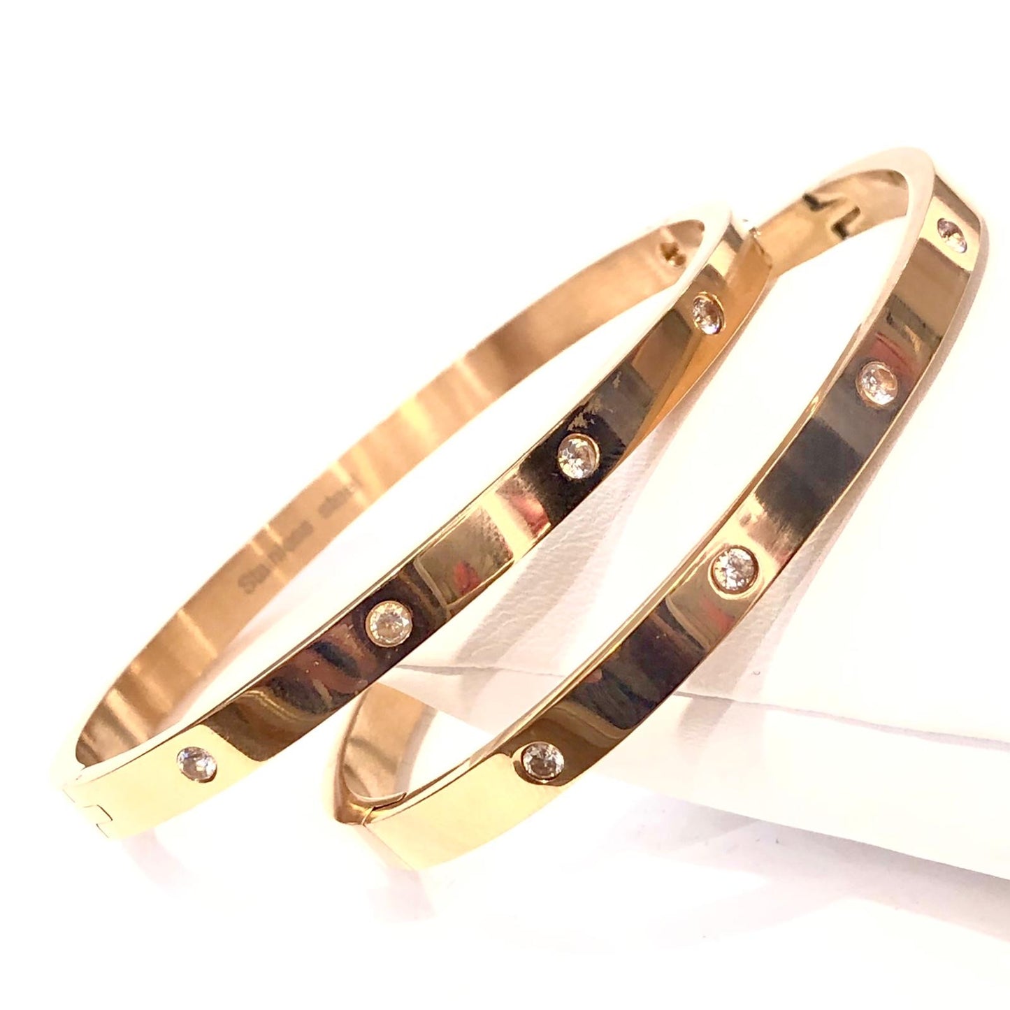 Bracciale Love-inspired zirconi